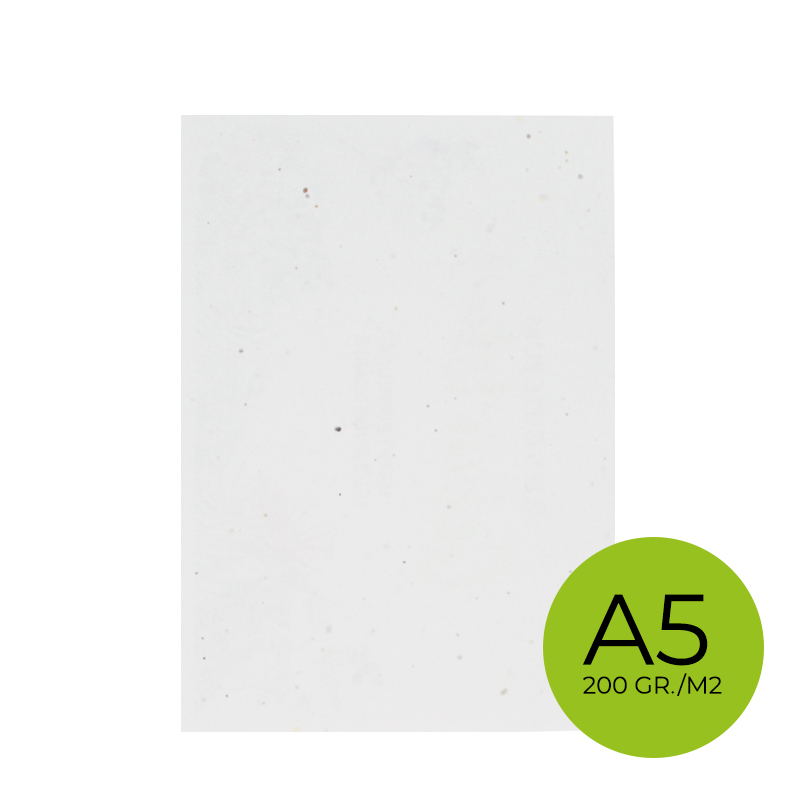 Seedpaper unprinted A5 | 200 gsm